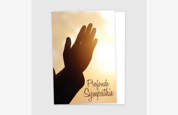 Profonde sympathie - prier