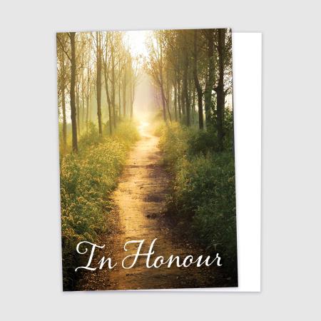 En l'honneur de - Chemin