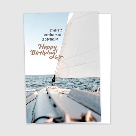 Happy Birthday - Sailing